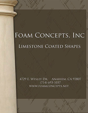 Limestone Coated Foam Shapes Catalog