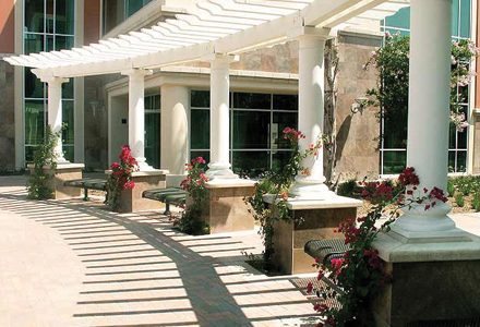 architectural foam columns