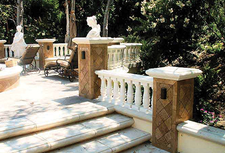 architectural foam balustrades